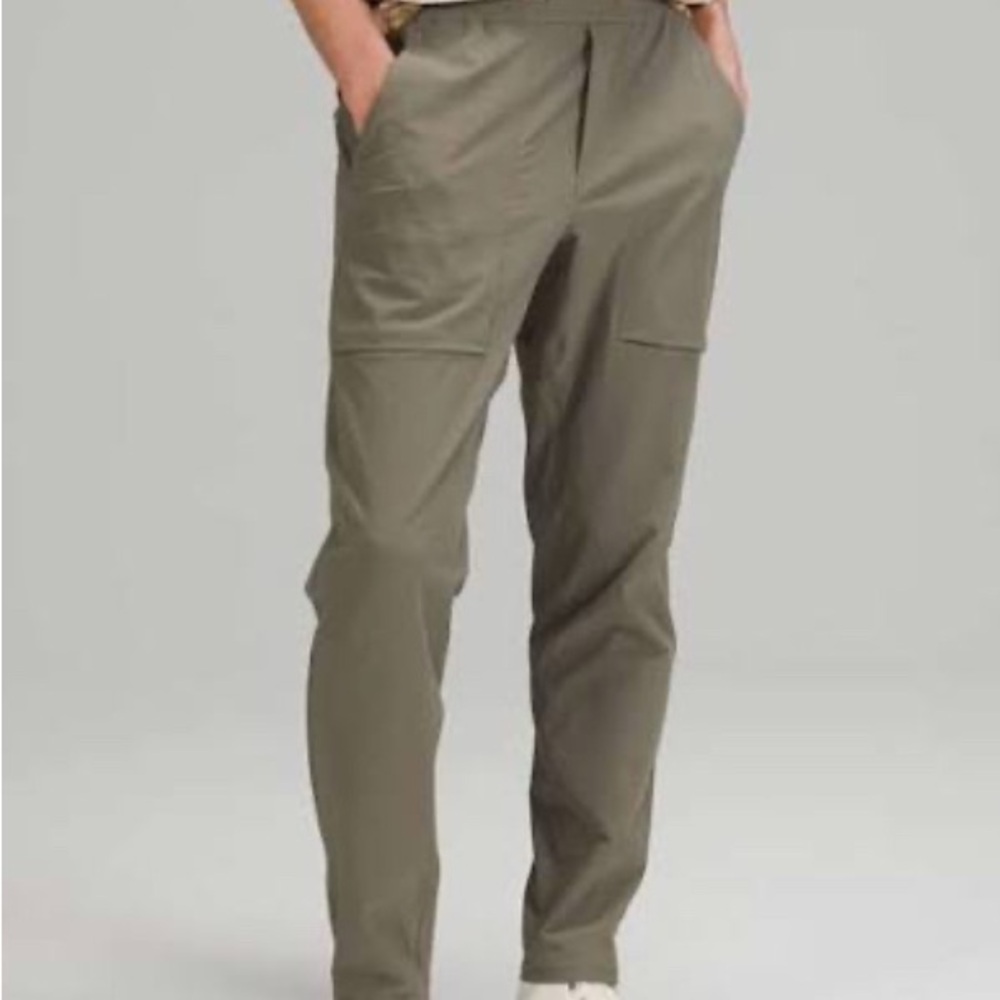 Lululemon Bowline Utilitech Pants Olive Green Men's Size XS Casual Trouser